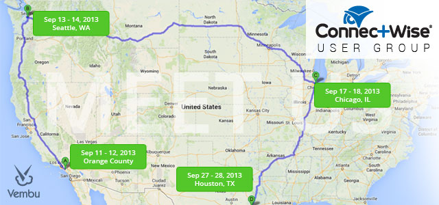 The ConnectWise roadshow is officially underway!