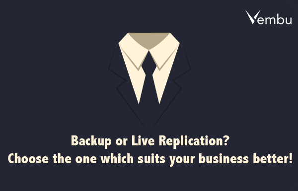 Backup Vs Live Replication