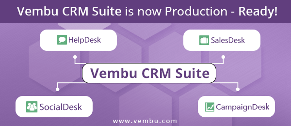 Vembu CRM suite