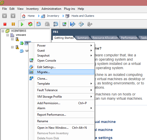 Storage vMotion A Brief Walkthrough