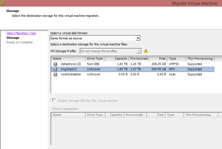 Storage vMotion A Brief Walkthrough