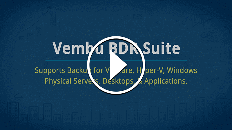 Vembu BDR Suite