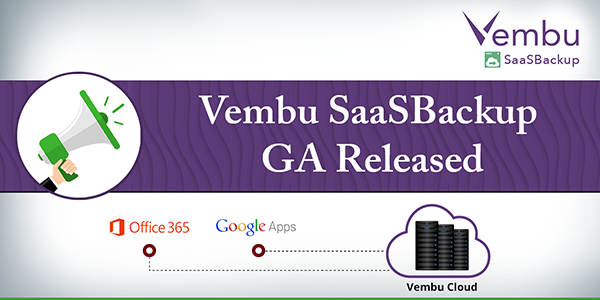 Vembu SaaSBackup