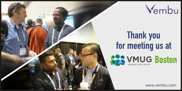 Vembu at VMUG Boston