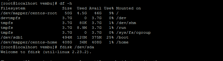 swap memory in Centos