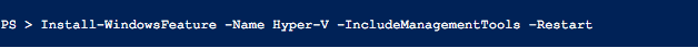 Exploring Hyper-V using Windows PowerShell 