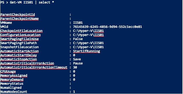 Exploring Hyper-V using Windows PowerShell 