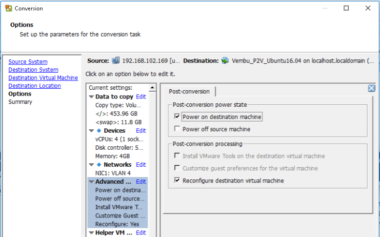 vmware vcenter converter linux