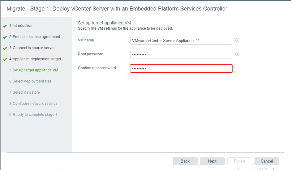 Set-up-target-appliance-VM