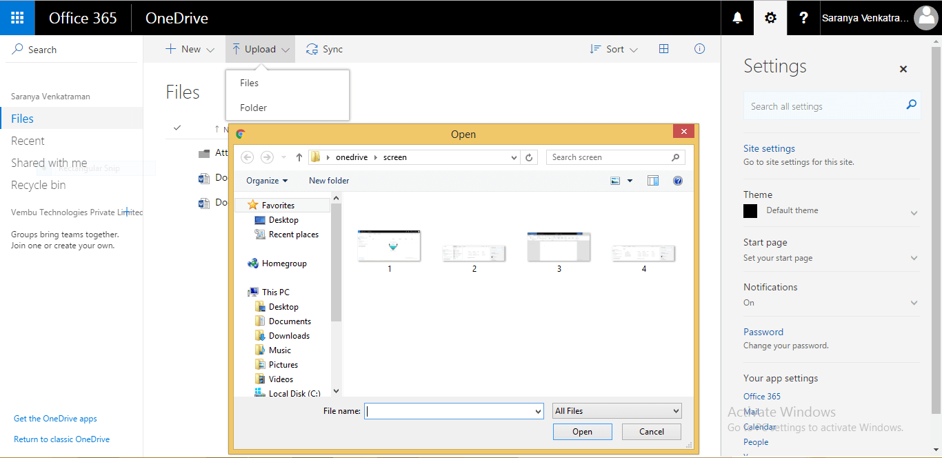 Upload-file-folder-to-OneDrive