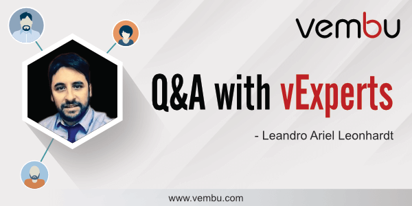 Vembu Q&A with vExperts