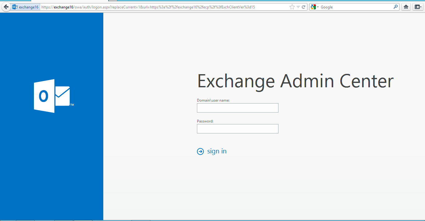 Exchange-Admin-Center