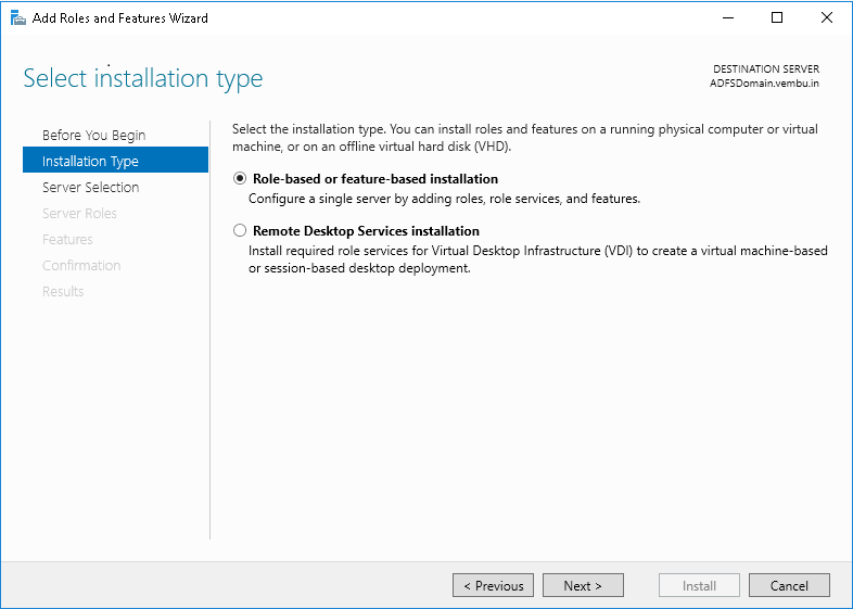 Windows-2016-ADFS-Installation-and-Configuration