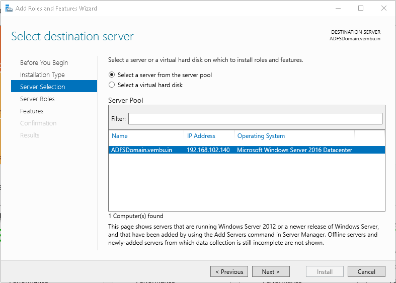 Windows-2016-ADFS-Installation-and-Configuration