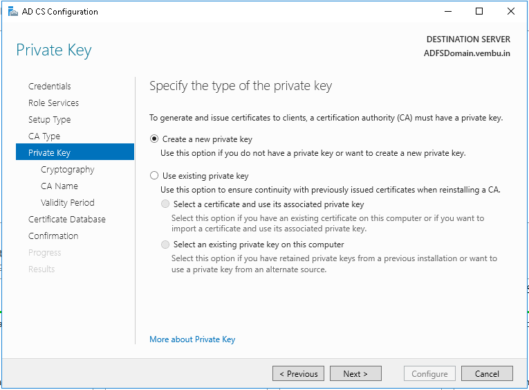 Active Directory Certificate Services