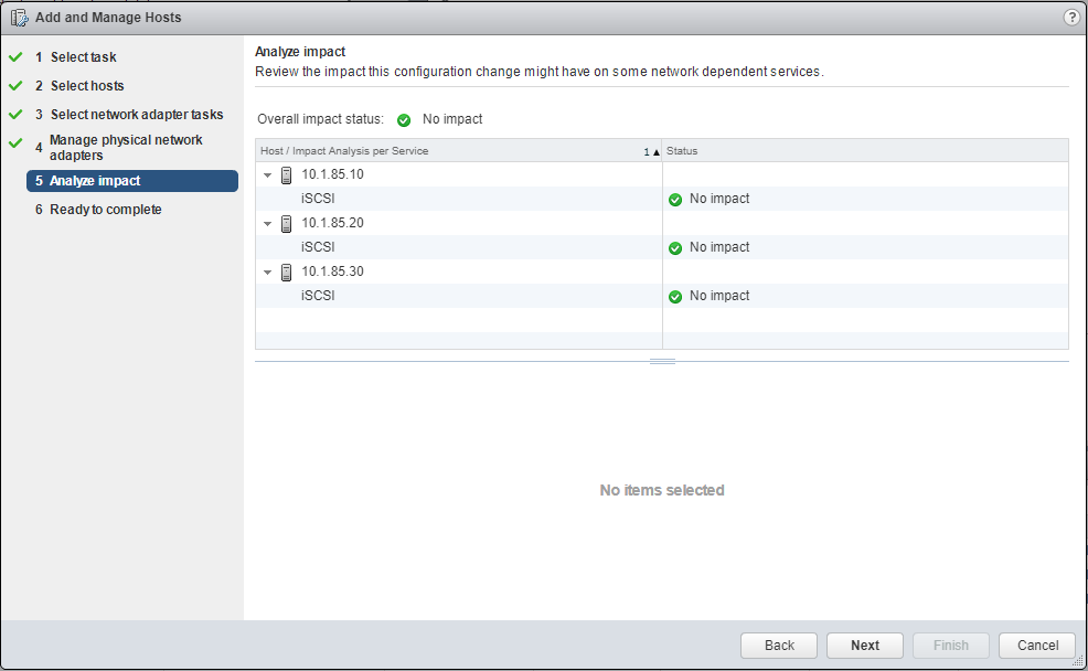 Migrating from VMware VSS to VDS