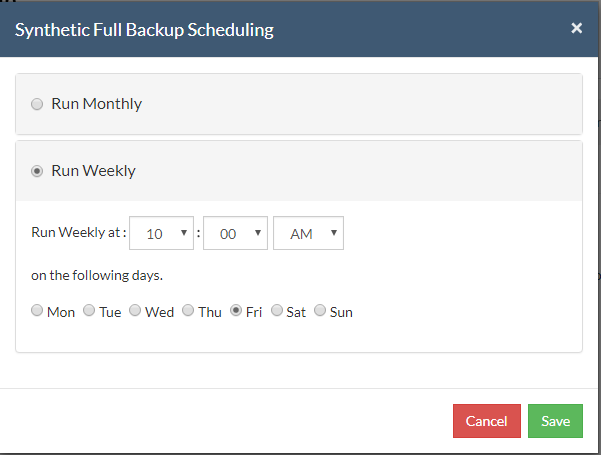 Synthetic-full-backup-run-weekly