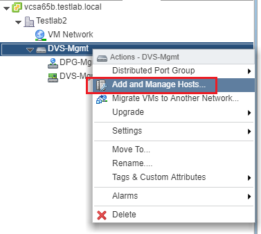 Migrating from VMware VSS to VDS