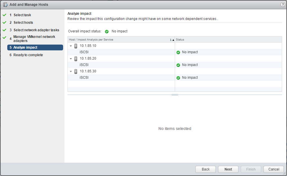 Migrating from VMware VSS to VDS