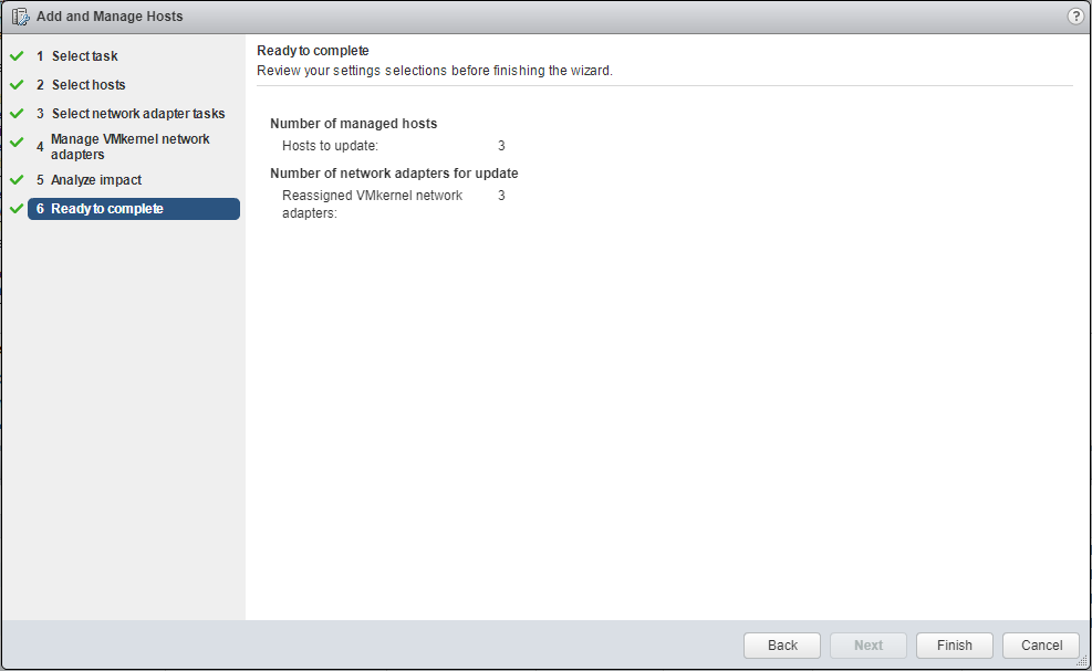 Migrating from VMware VSS to VDS