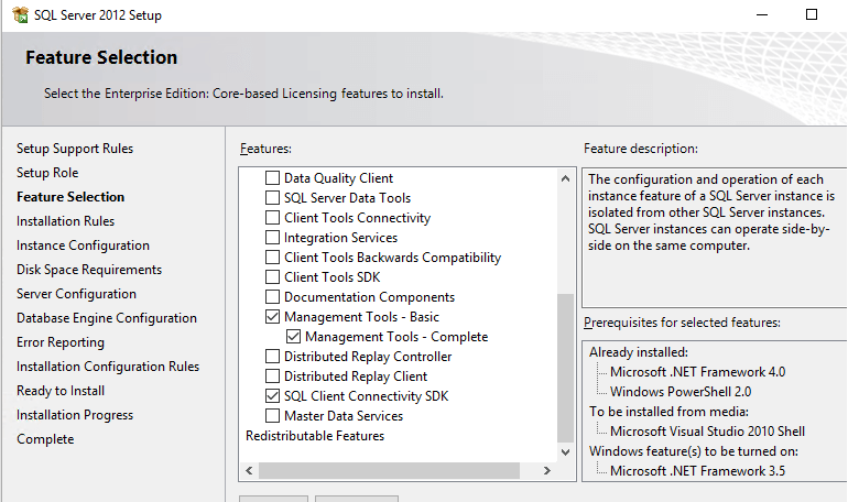 Virtual Machine Manager 2016 installation