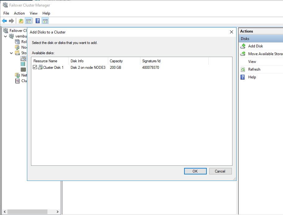 install windows server 2008 failover cluster