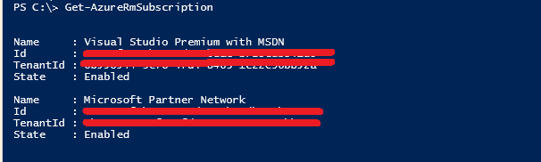 AzureRmSubscription
