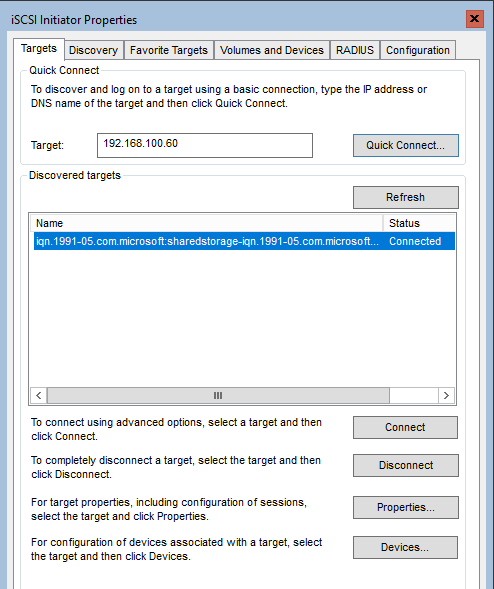 Windows Server 2016 Core Installation