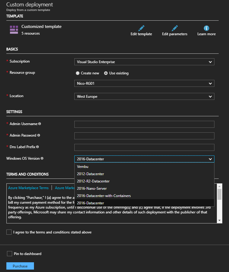 Azure Resource Manager Templates