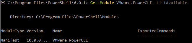 VMware-PowerCLI