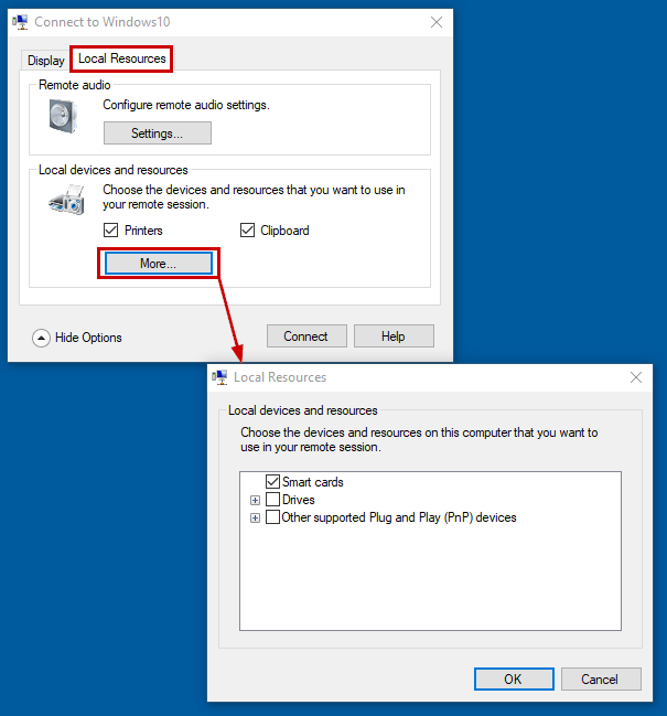 Use-Local Resources-on-Hyper-V-Virtual-Machine-with-VMConnect