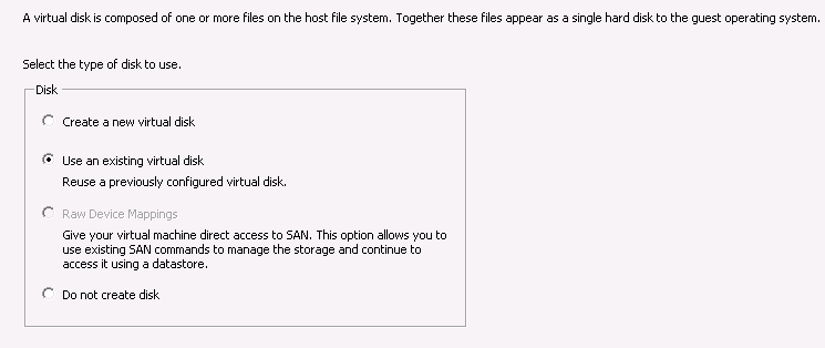 convert vmware player to hyperv multiple vmdk files