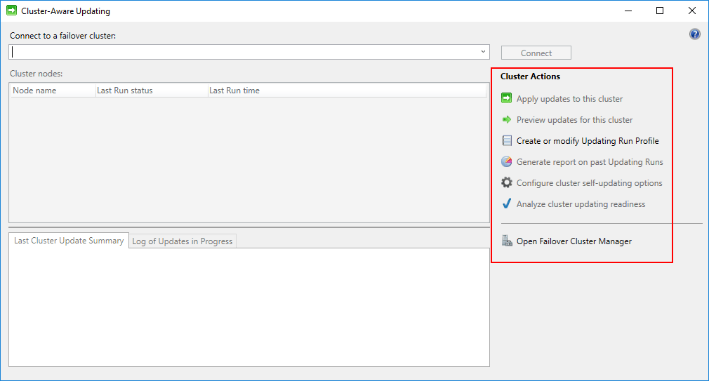 Hyper-V-cluster-aware-updating