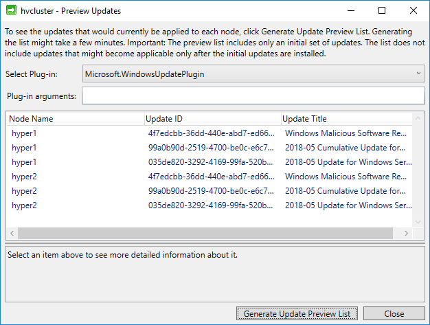 Hyper-V-cluster-aware-updating