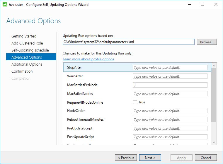 Hyper-V-cluster-aware-updating