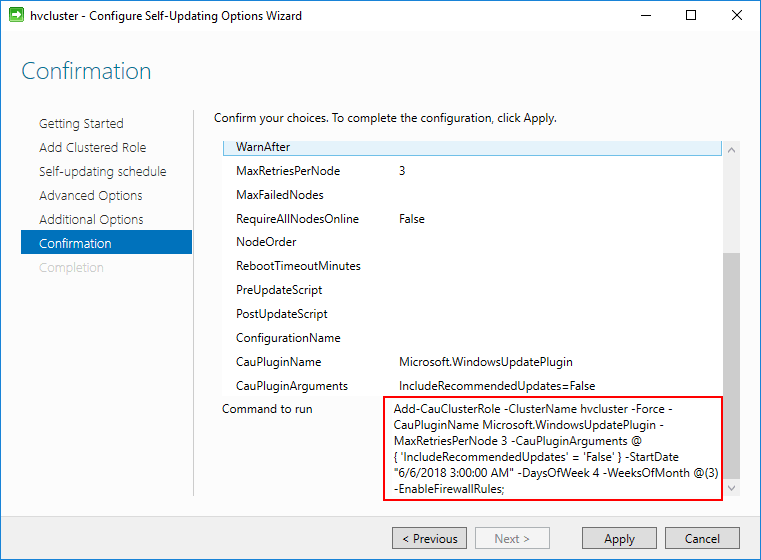 Hyper-V-cluster-aware-updating