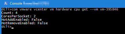 VMwareDCLI