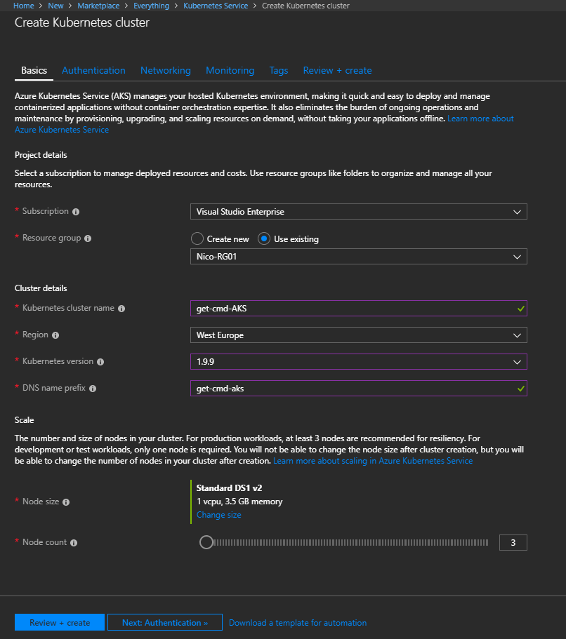 Azure-Kubernetes-Service