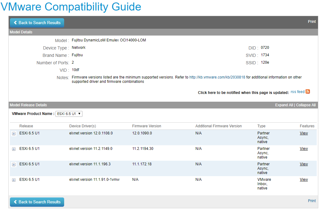 I/O devices compliance