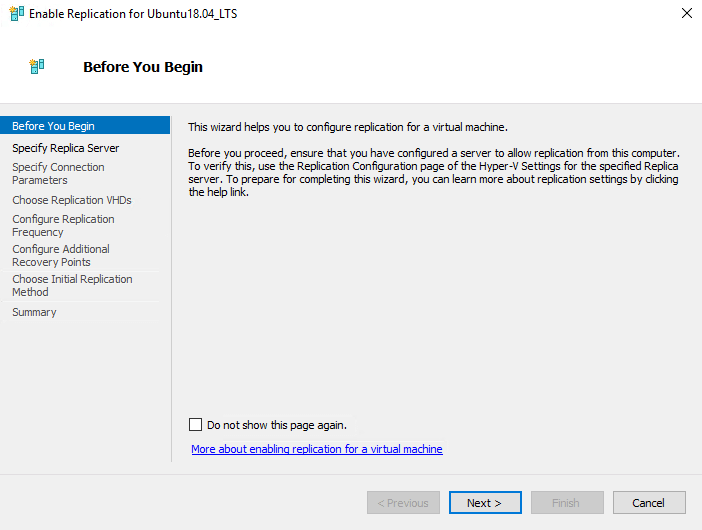 Hyper-V-replication