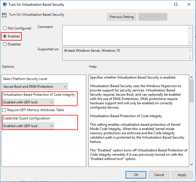 Enable windows virtualization based security что это