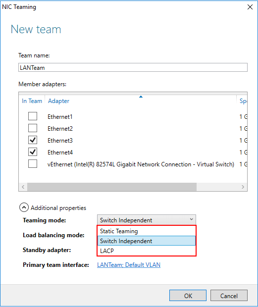 Configuring-the-Teaming-mode-Load-Balancing-Mode-and-Standby-Adapter