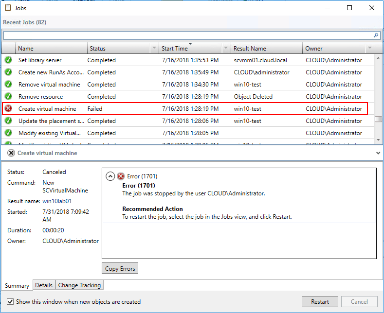 Windows-server-Hyper-V-Cluster