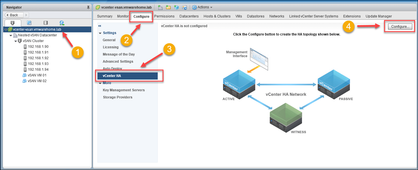 vCenter-HA-installation