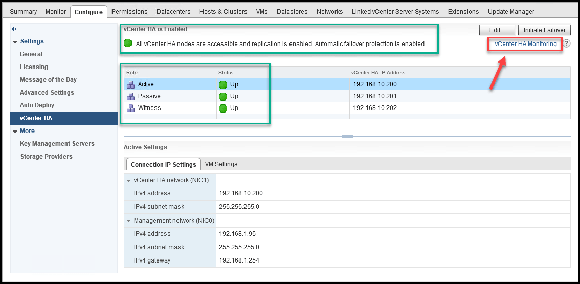 vCenter-HA-installation