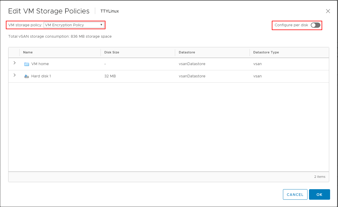 VMware vSphere Virtual Machine Encryption