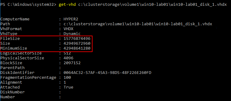 Hyper-V VHDX Optimizations