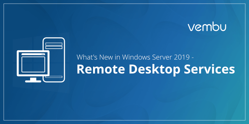 windows terminal server 2019