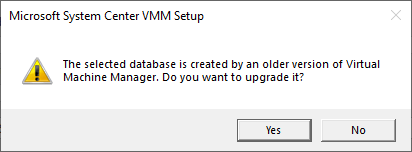 SCVMM DB