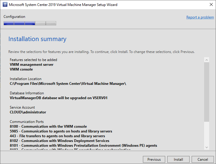 Virtual Machine Manager installation